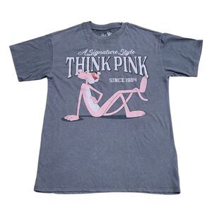 Character Women's Lightweight Crewneck Retro Soft Vintage Wash Tee - Washed Grey